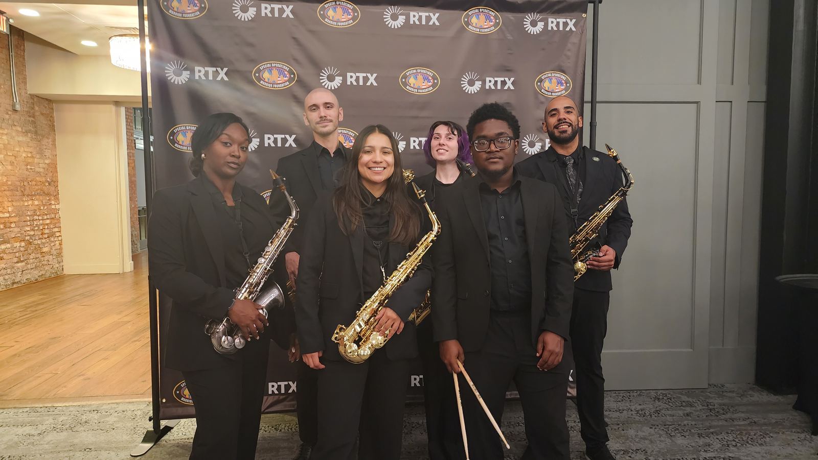 The Tampa Bay Saxophone Collective performing live